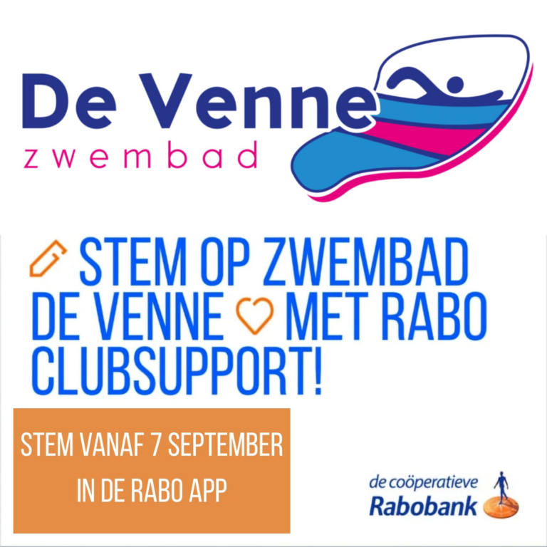 Zwembad De Venne tijdens Rabo ClubSupport – steun natte gymlessen voor basisschoolkinderen